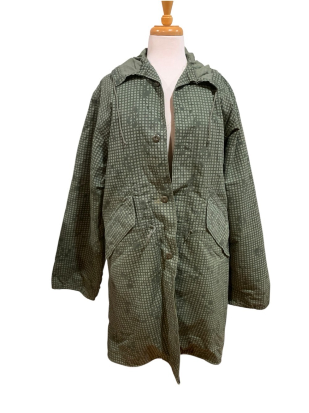 Men's Military Desert Night Camouflage Field Fishtail Parka Jacket 8415 Small